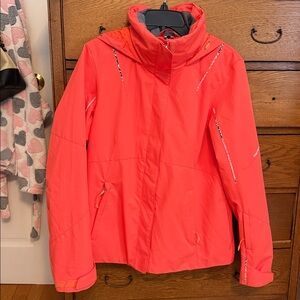 Obermeyer Vibrant Coral Women's ski Jacket 3-1